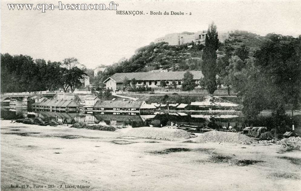BESANÇON. - Gare de la Mouillère. Fort Beauregard et Vue générale.